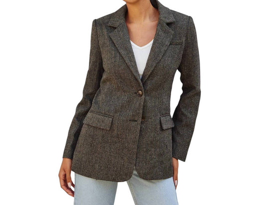 Dress Forum - Herringbone Classic Fit Blazer