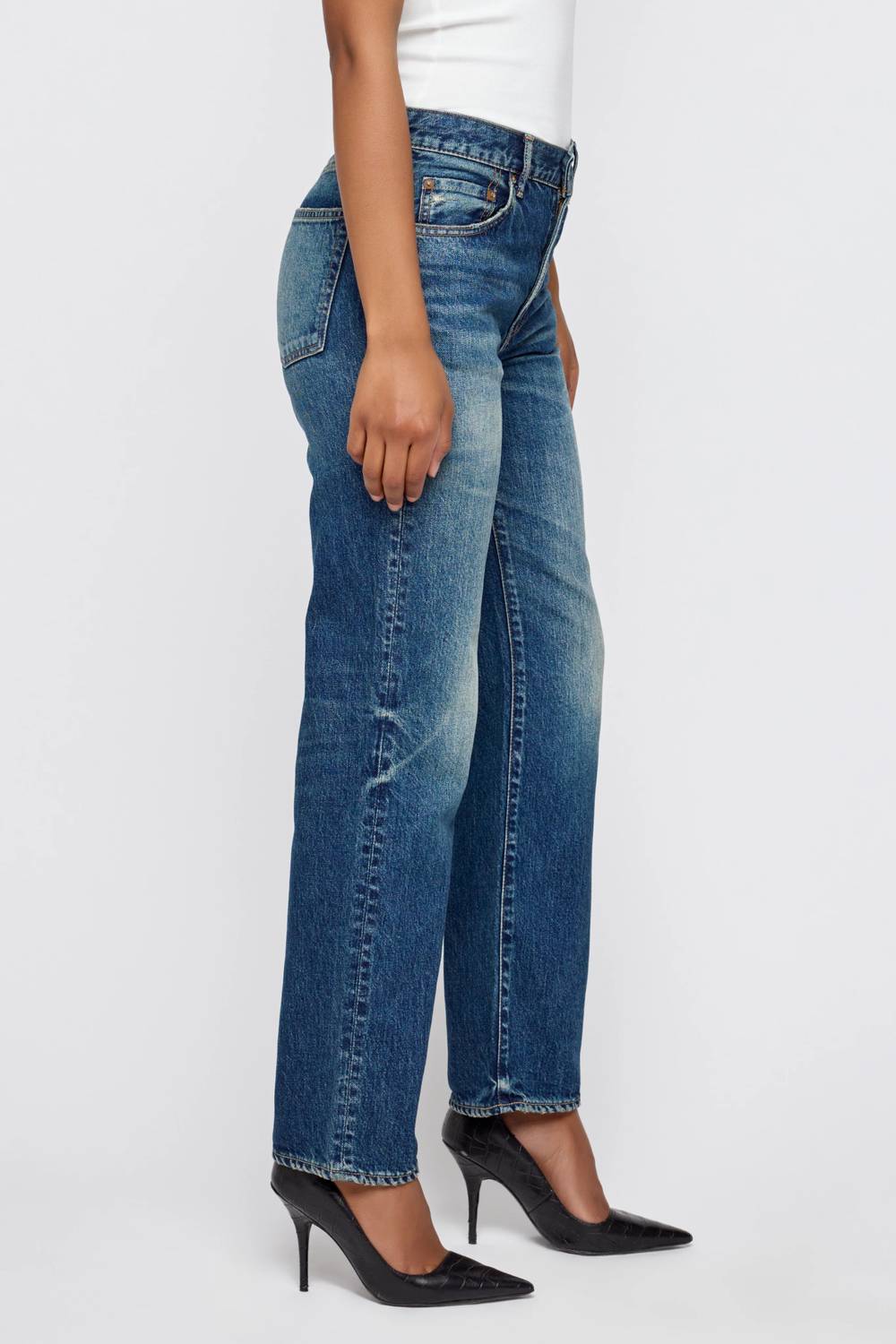 Moussy - Leyden Straight Leg Jeans