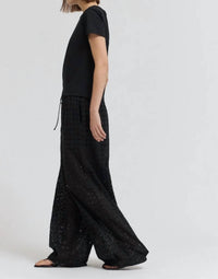 Grade & Gather - Relaxed Fit Eyelet Pants