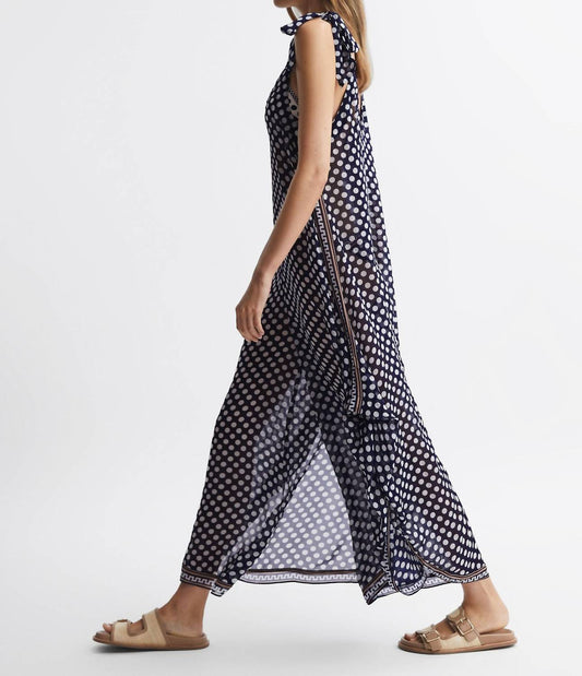 Reiss - Tilly Polka Dot Wide Leg Jumpsuit