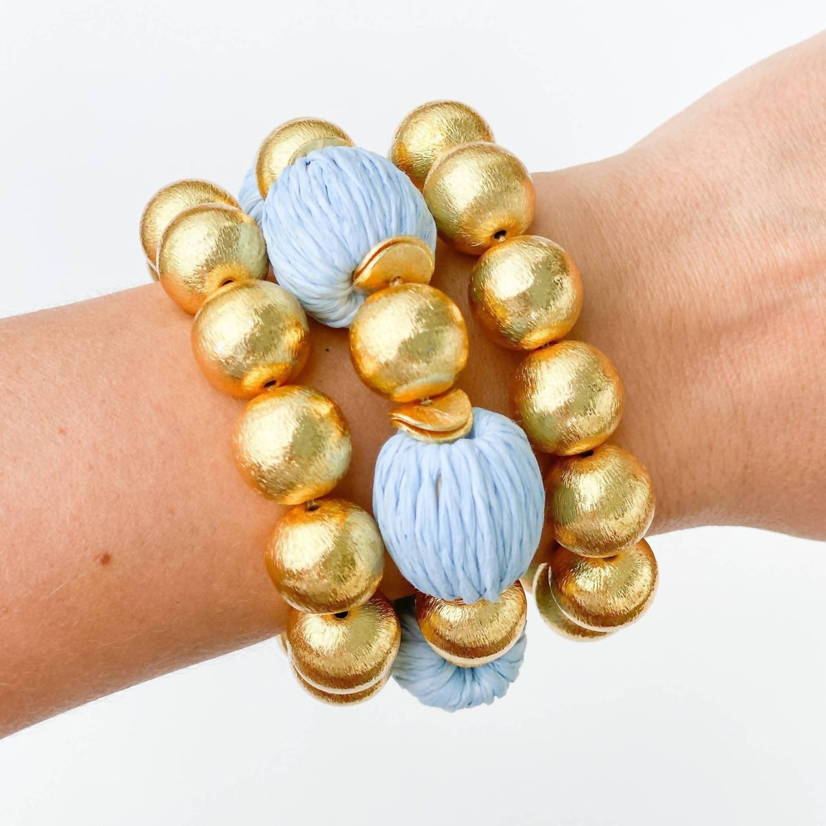Gaby & Grace - Candace Raffia Bracelet