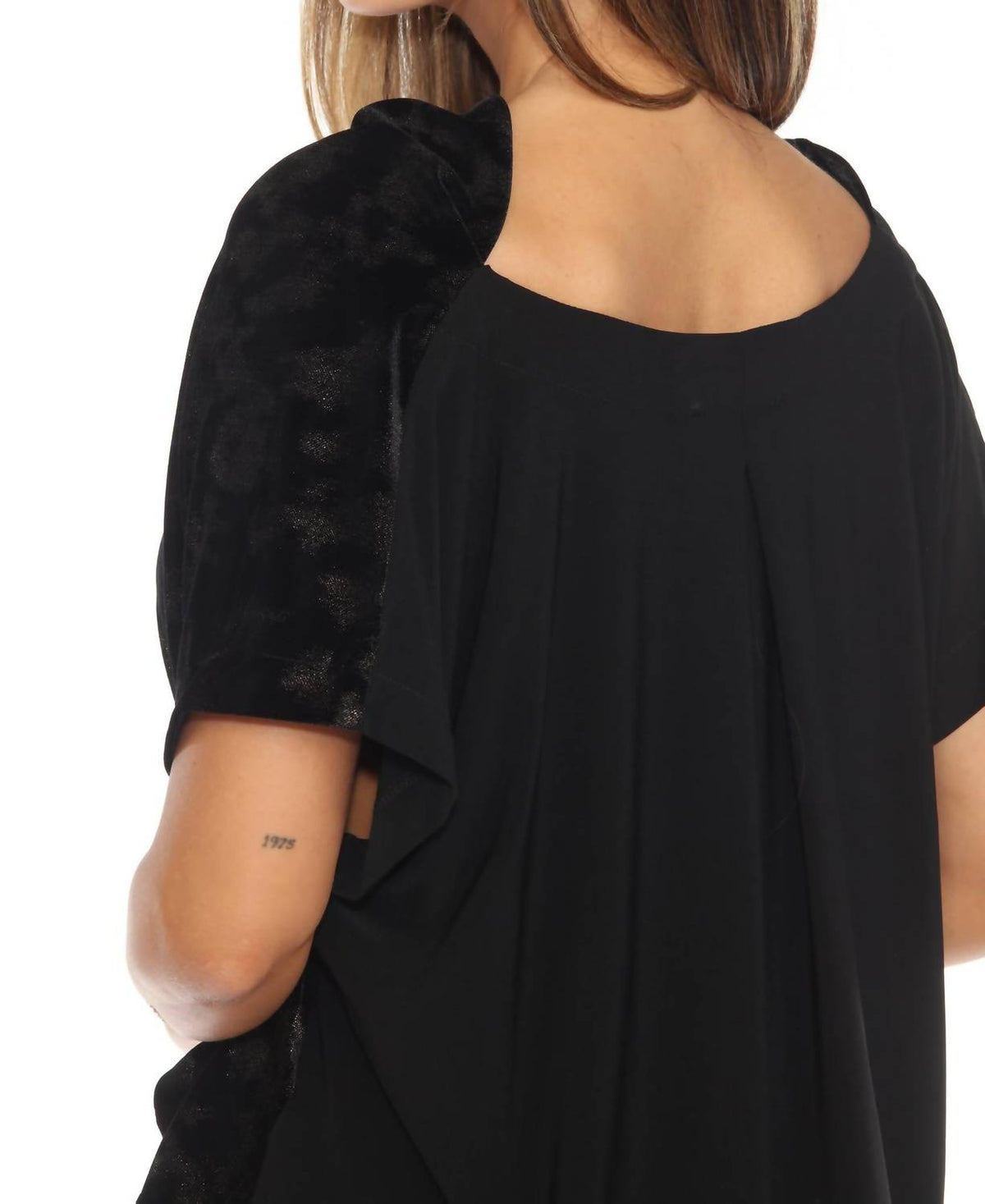 Joseph Ribkoff - Foiled Animal Print Velvet Jumpsuit