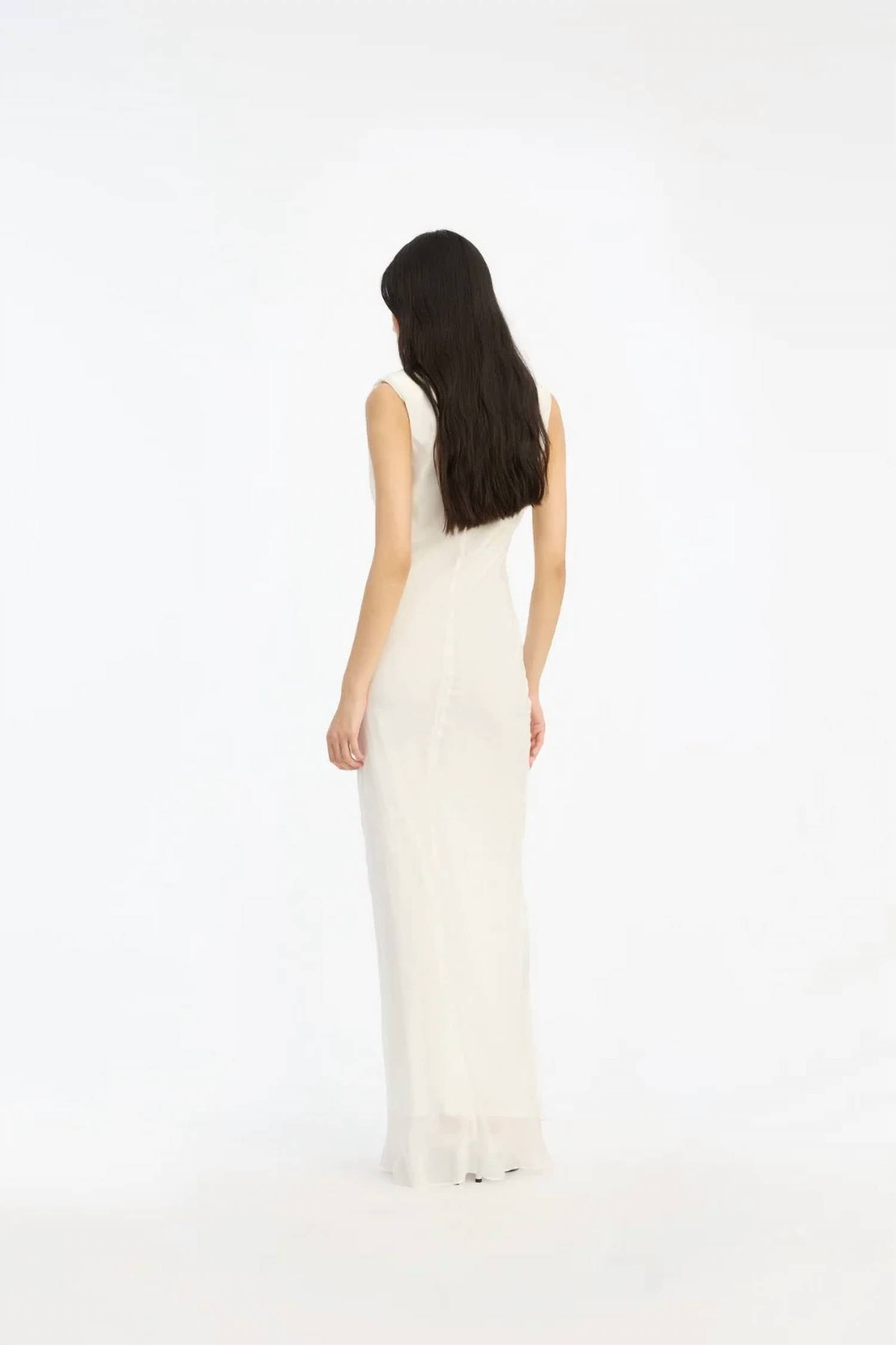 Rotate - MAXI WATERFALL DRESS