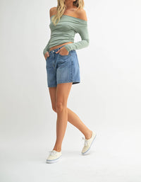 Just Black Denim - Denim Lightweight Short