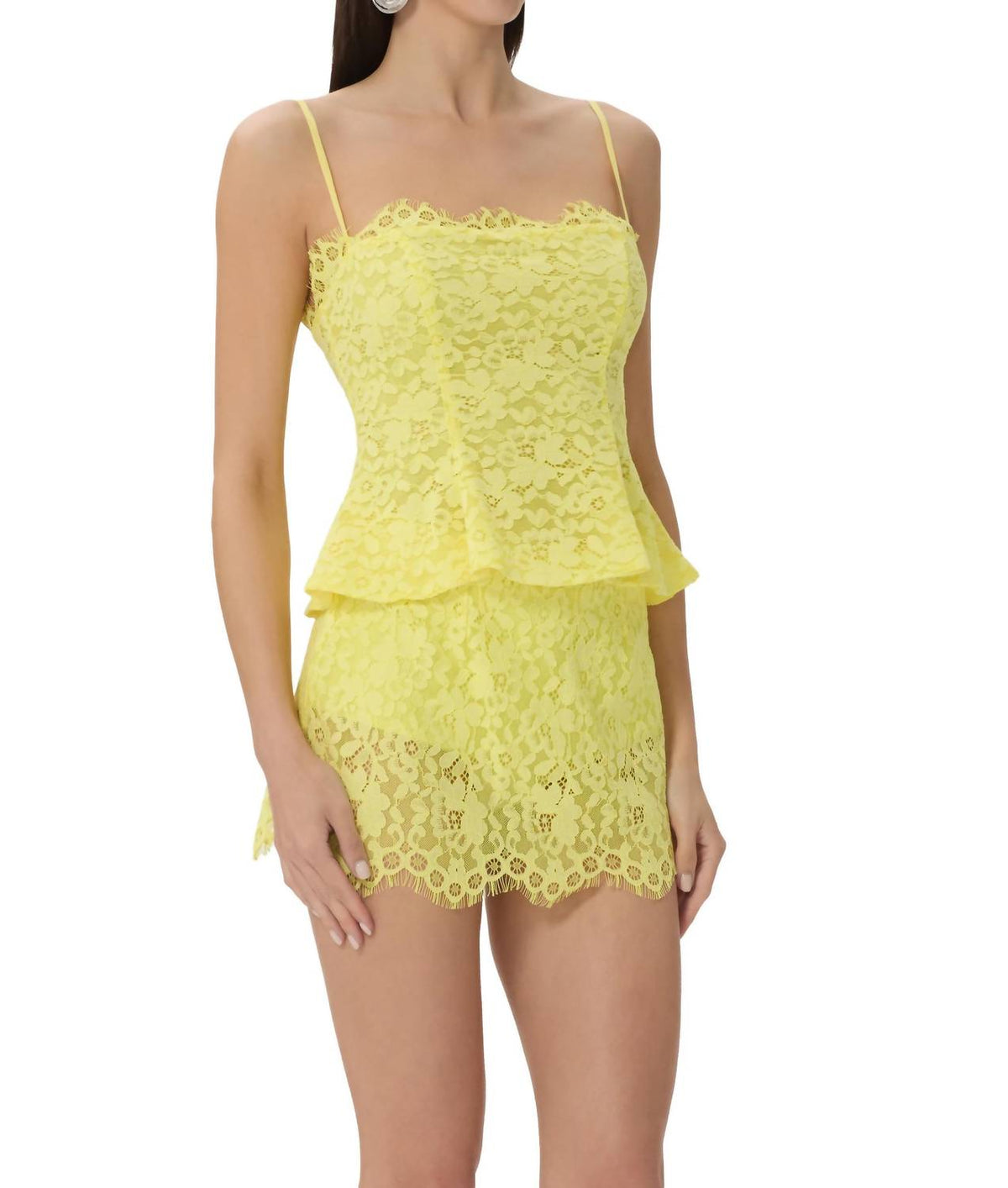 Afrm - Ari Lace Corset Top