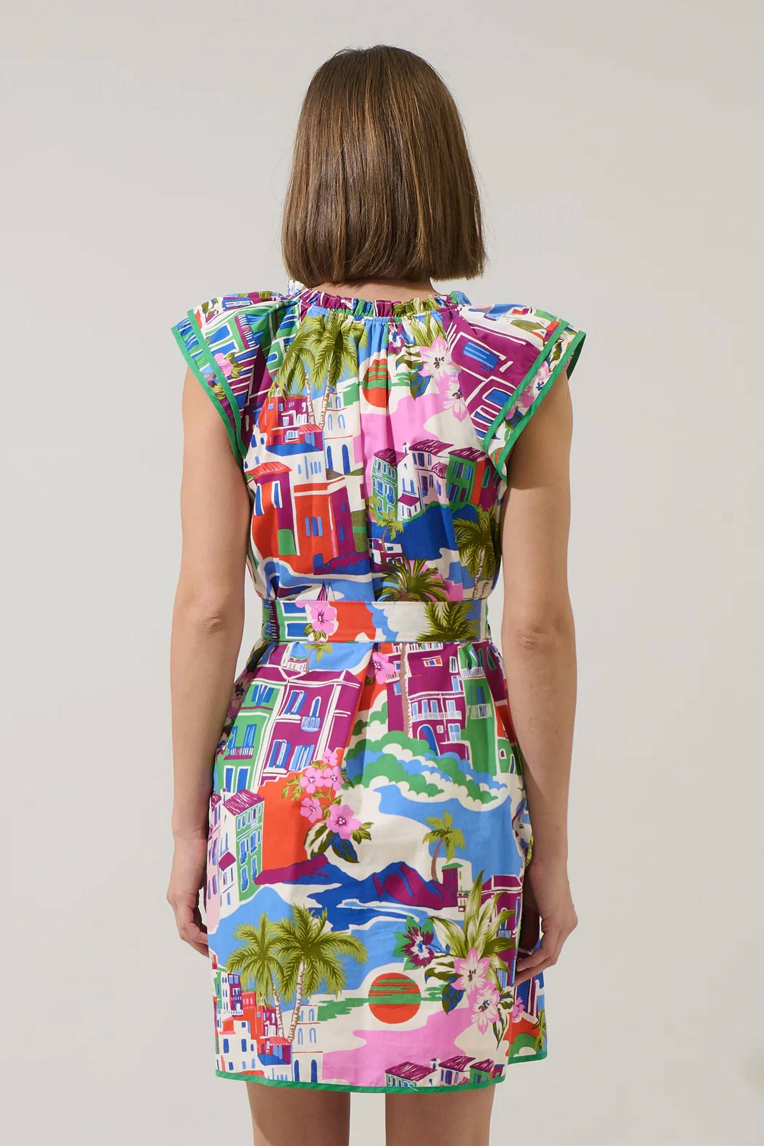Sugarlips - Rumi Town Olera Ruffle Mini Dress