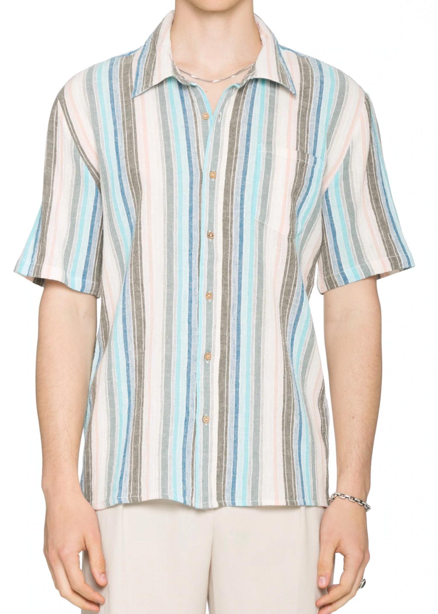 Raga - Short Sleeve Button Down Shirt