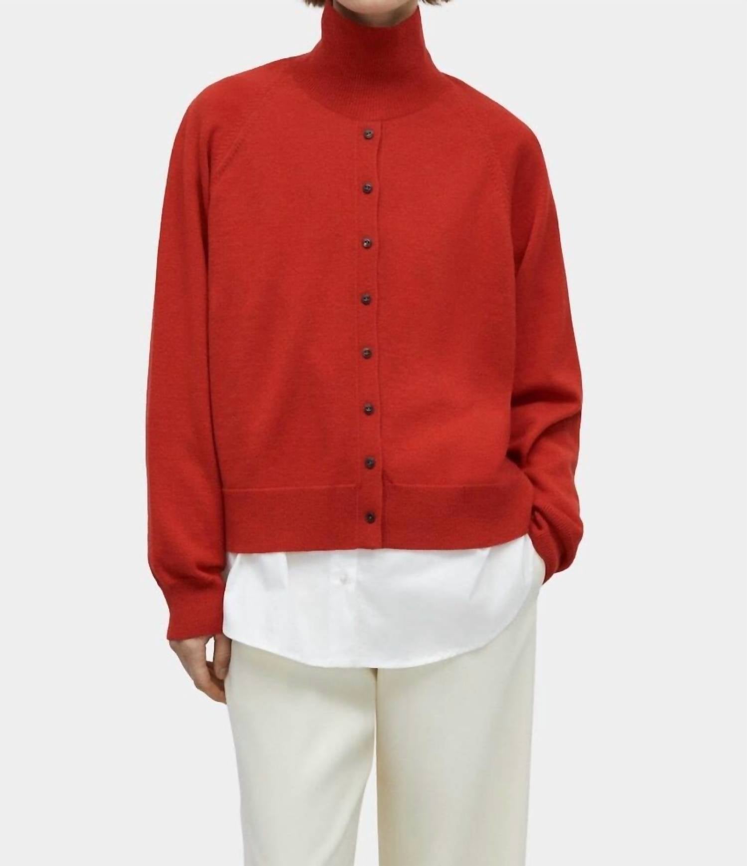 Cordera - Merino Wool Buttoned Sweater