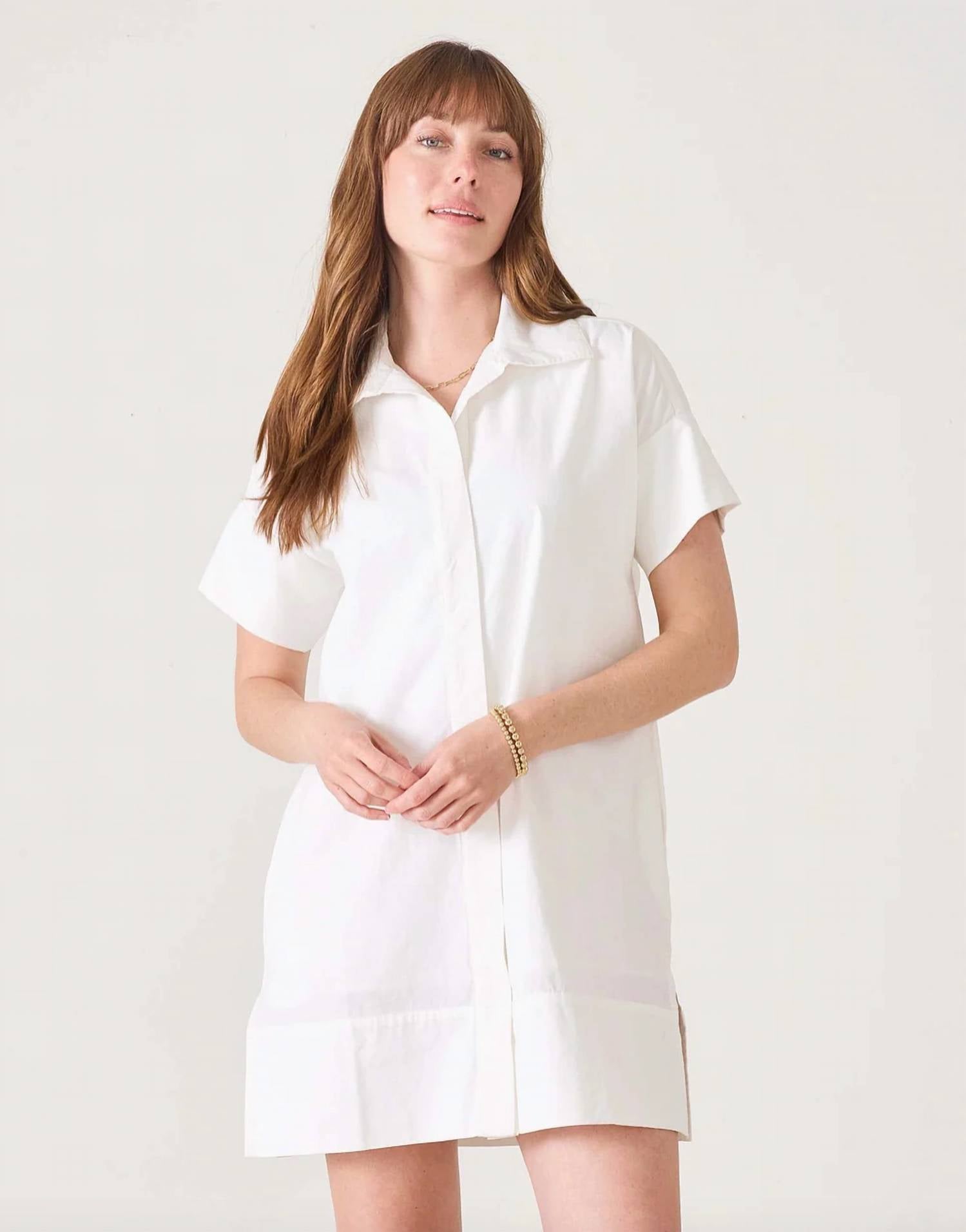 Mersea - Wide Hem Shirt Mini Dress