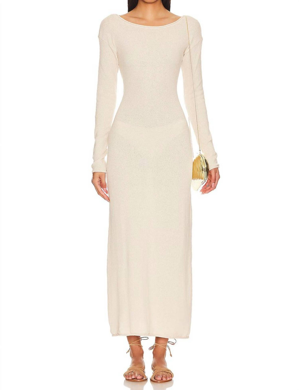 Onia - Crochet Knit Maxi Dress