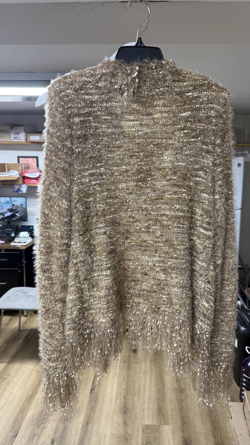 L'Agence - Women's Tweed Pattern Evening Jacket