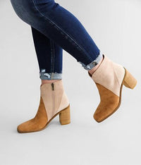 BEAST FASHION Women's Bailey Ankle Boots in taupe - women's shoe - view 5