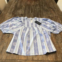 Michelle Mcdowell - Jona Smocked Top