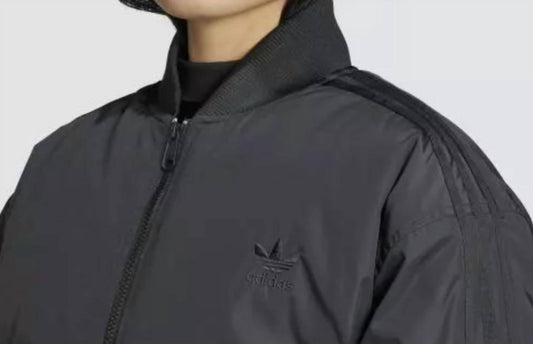 Adidas - Unisex Oversized Olive Flight Bomber Jacket