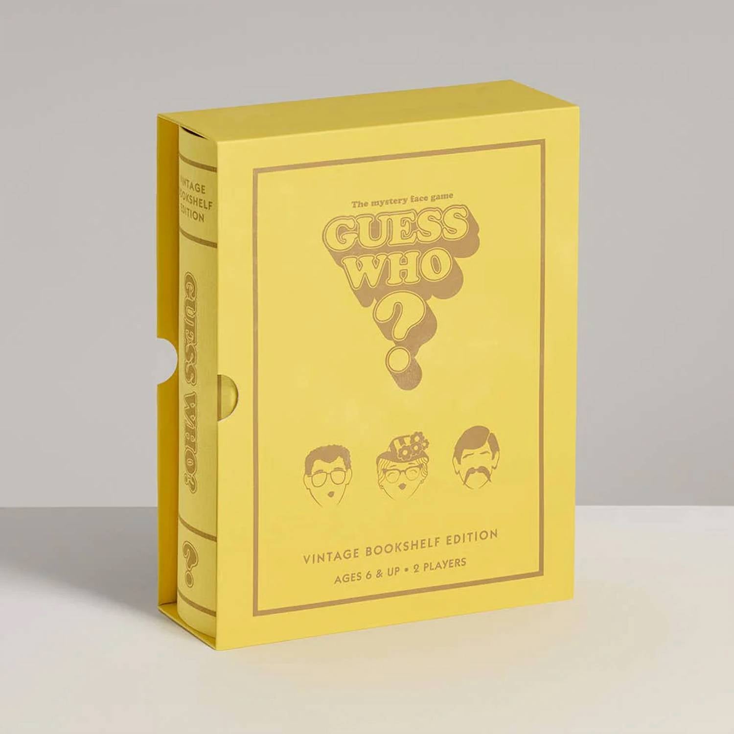 Ws Game Company - Guess Who? Vintage Bookshelf Edition Game