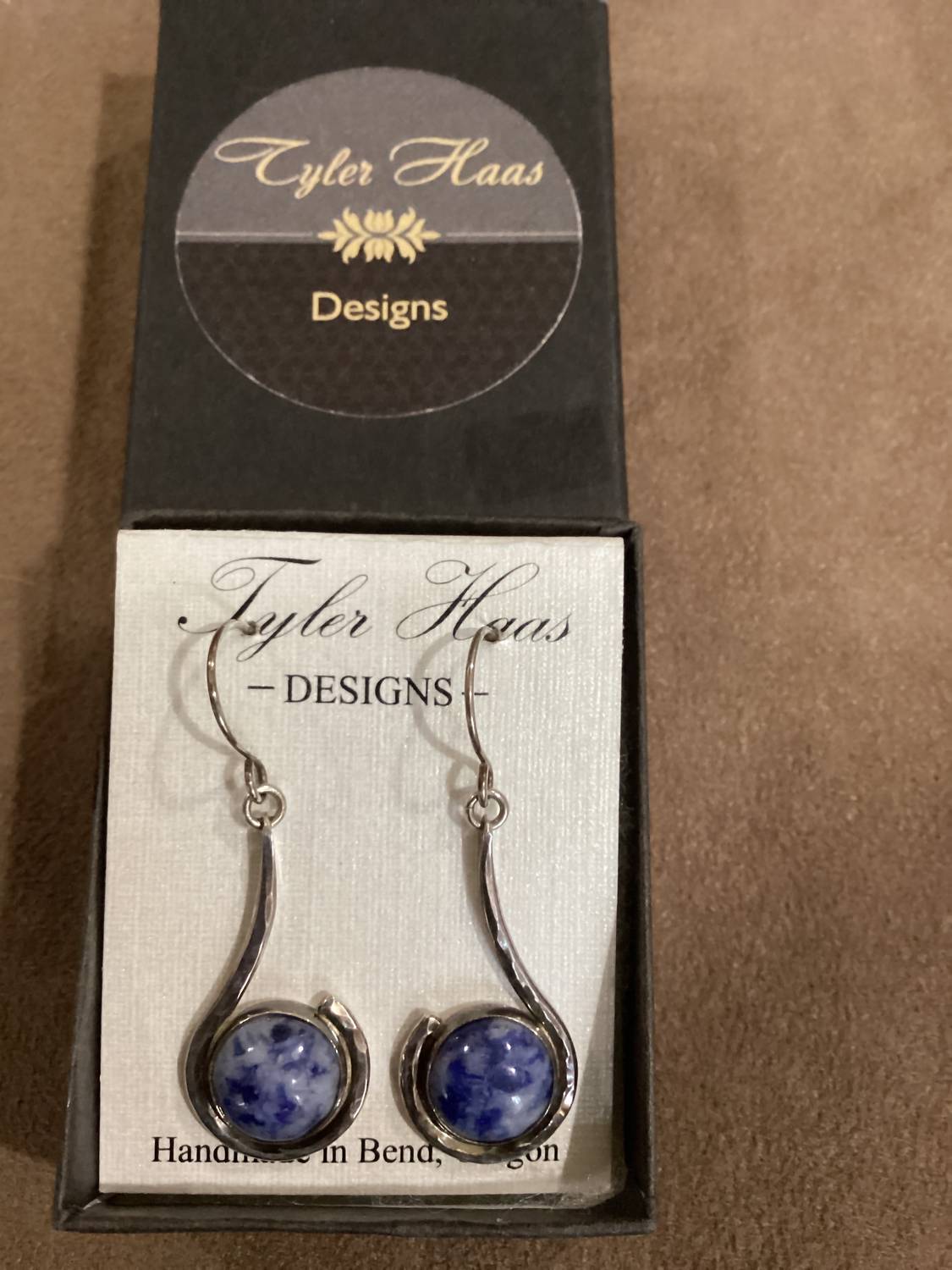 Tyler Haas - Spiral Drop Earrings
