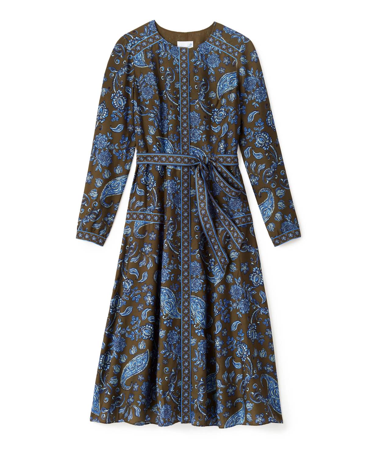 Cartolina Nantucket Women's Helene Midi Dress in multi - women's dress
