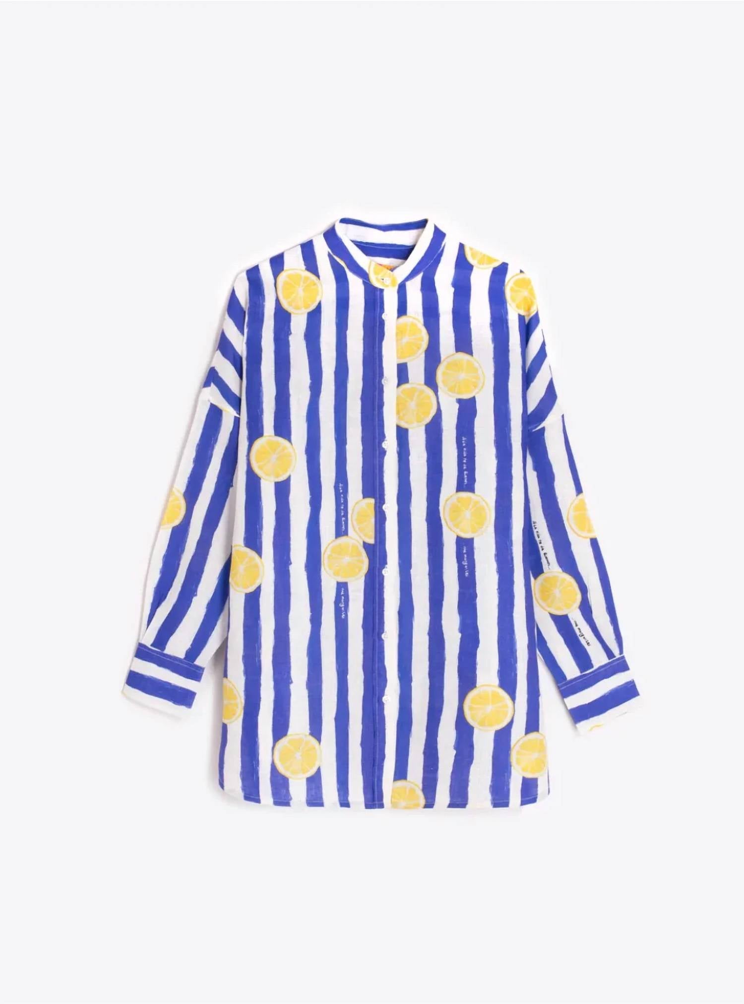 Vilagallo - Striped Lemon Shirt