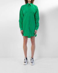 Maison Rabih Kayrouz Taffeta Short Dress in grass - women's dress