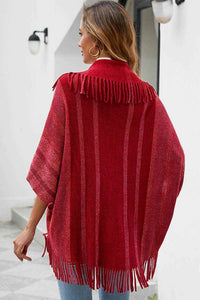 Ninexis - Shawl Wrap Open Front Cardigan