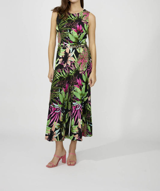 Frank Lyman - Floral Sleeveless Jumpsuit
