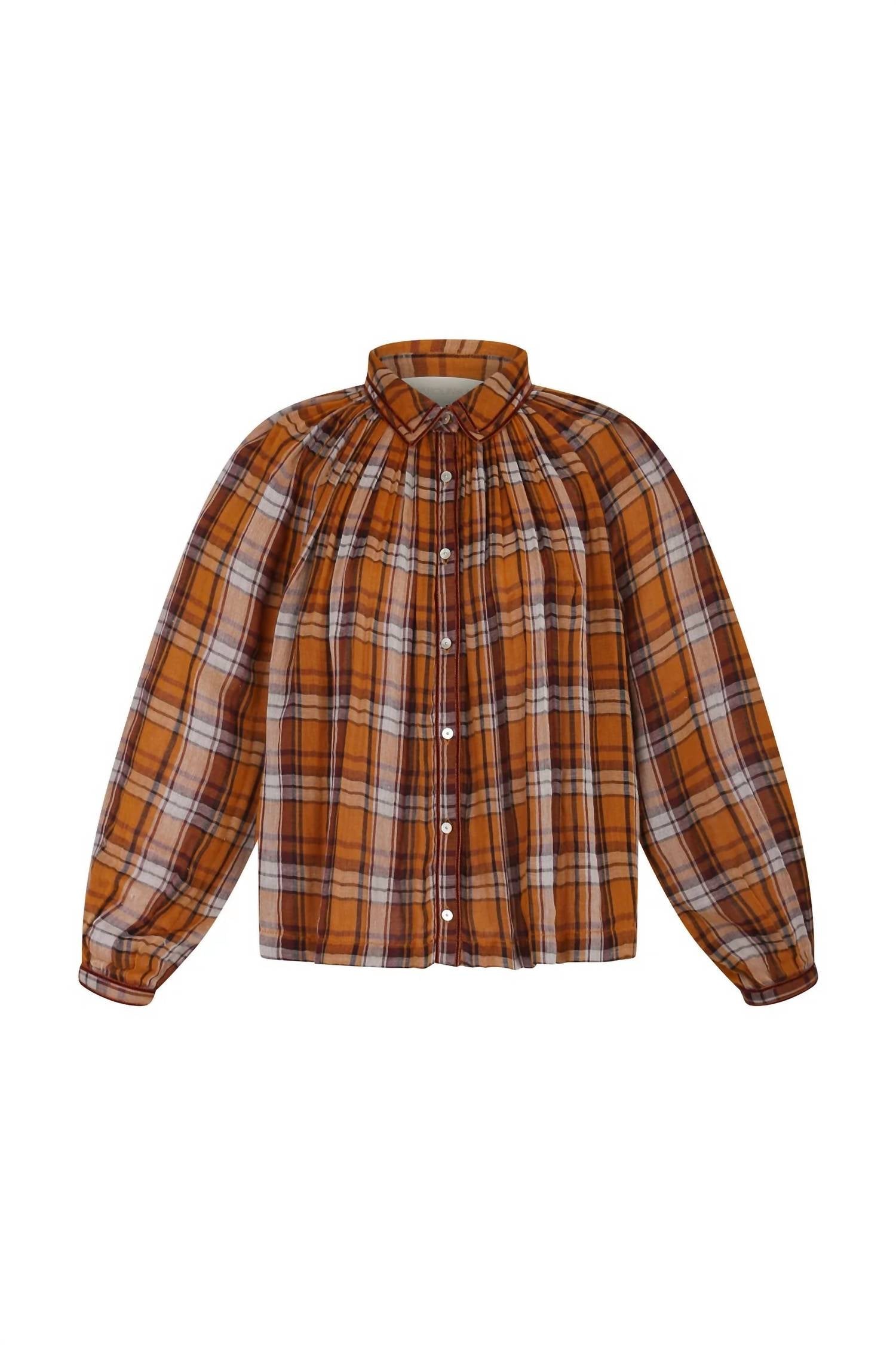 Carolina K - Brisa Long Sleeve Button Down Shirt