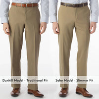 Ballin - Super 120s Wool Travel Twill Comfort-eze Trouser - Soho Modern Fit