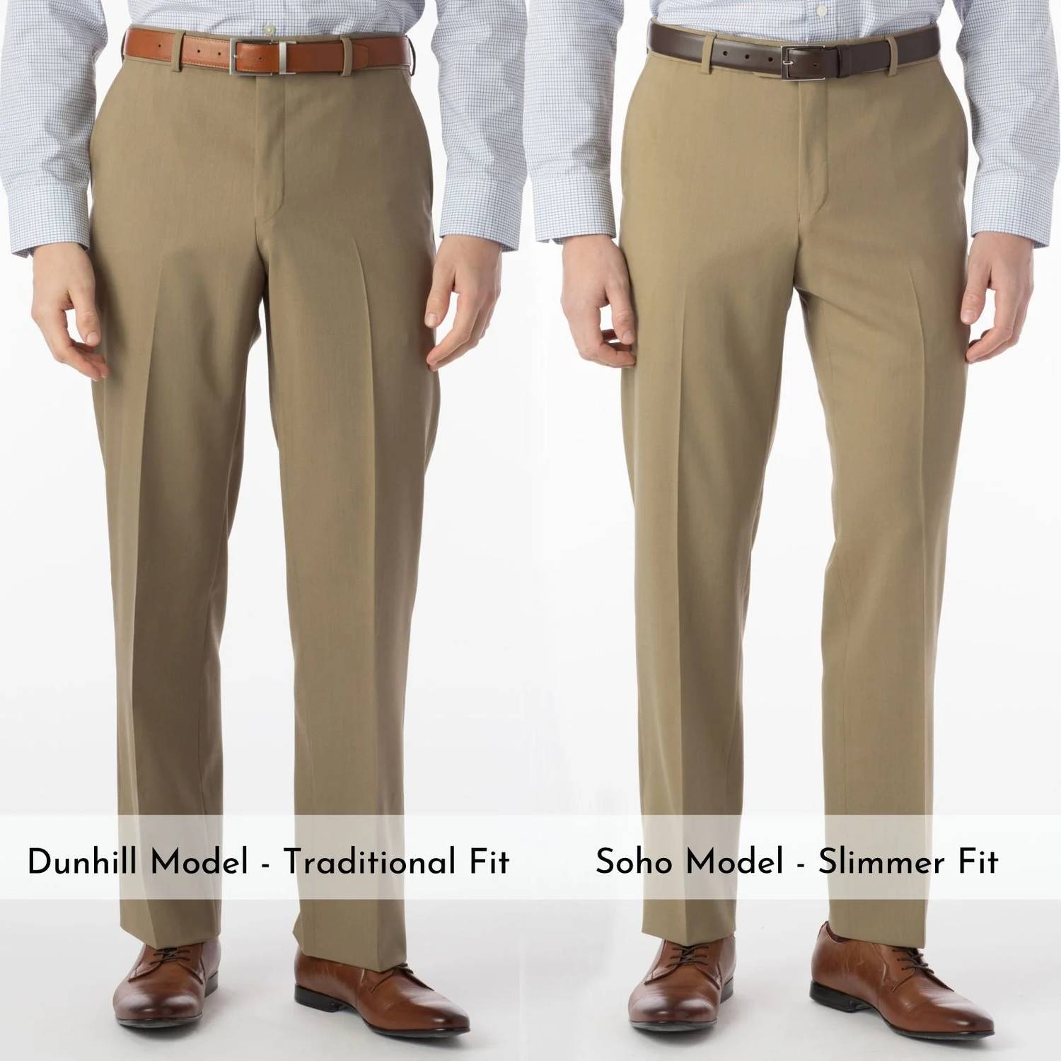 Ballin - Super 120s Wool Travel Twill Comfort-eze Trouser - Soho Modern Fit