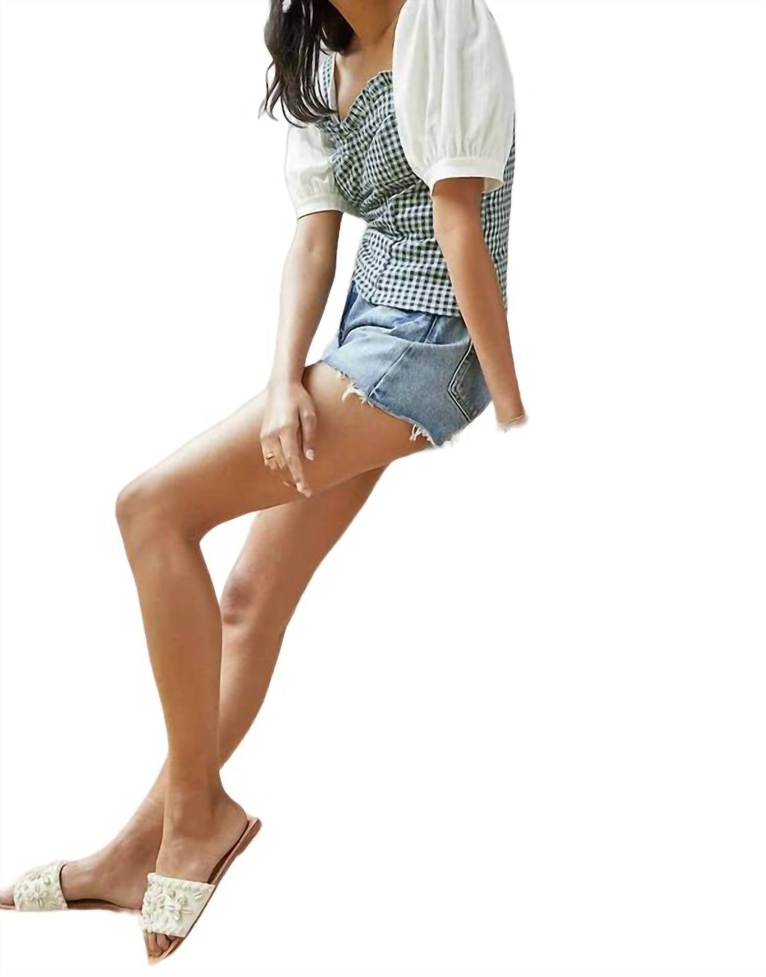 Gingham Sweetheart Tank