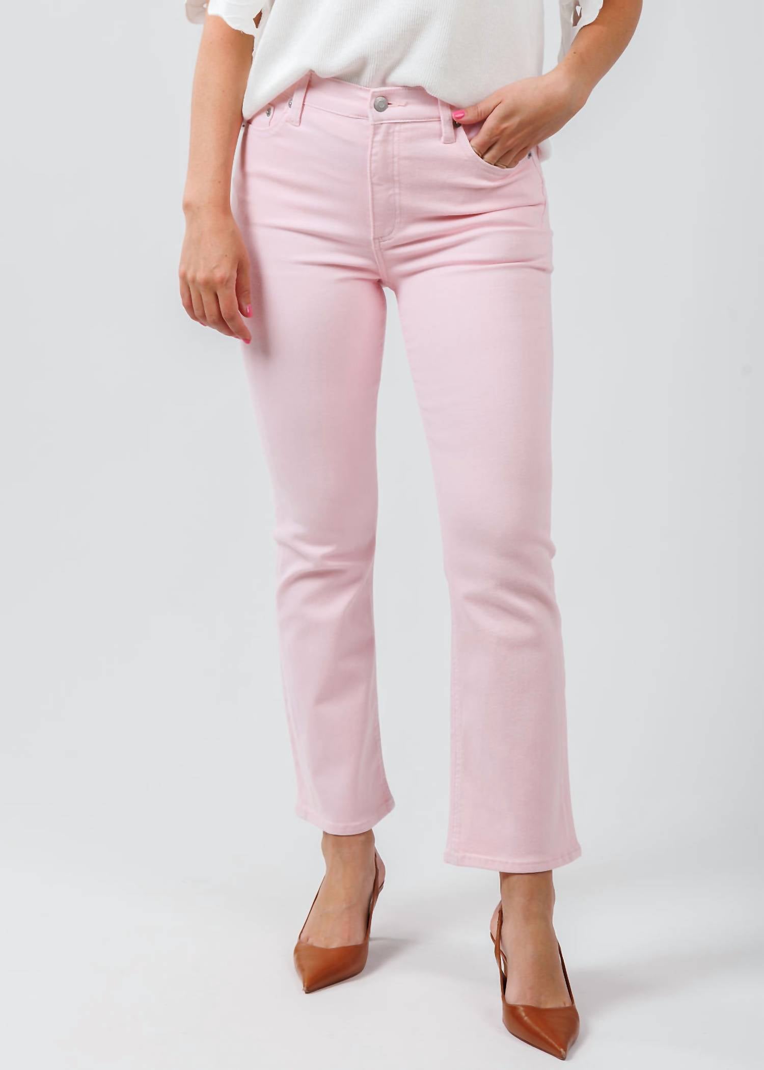 Pistola - Lennon High Rise Crop Bootcut Jeans