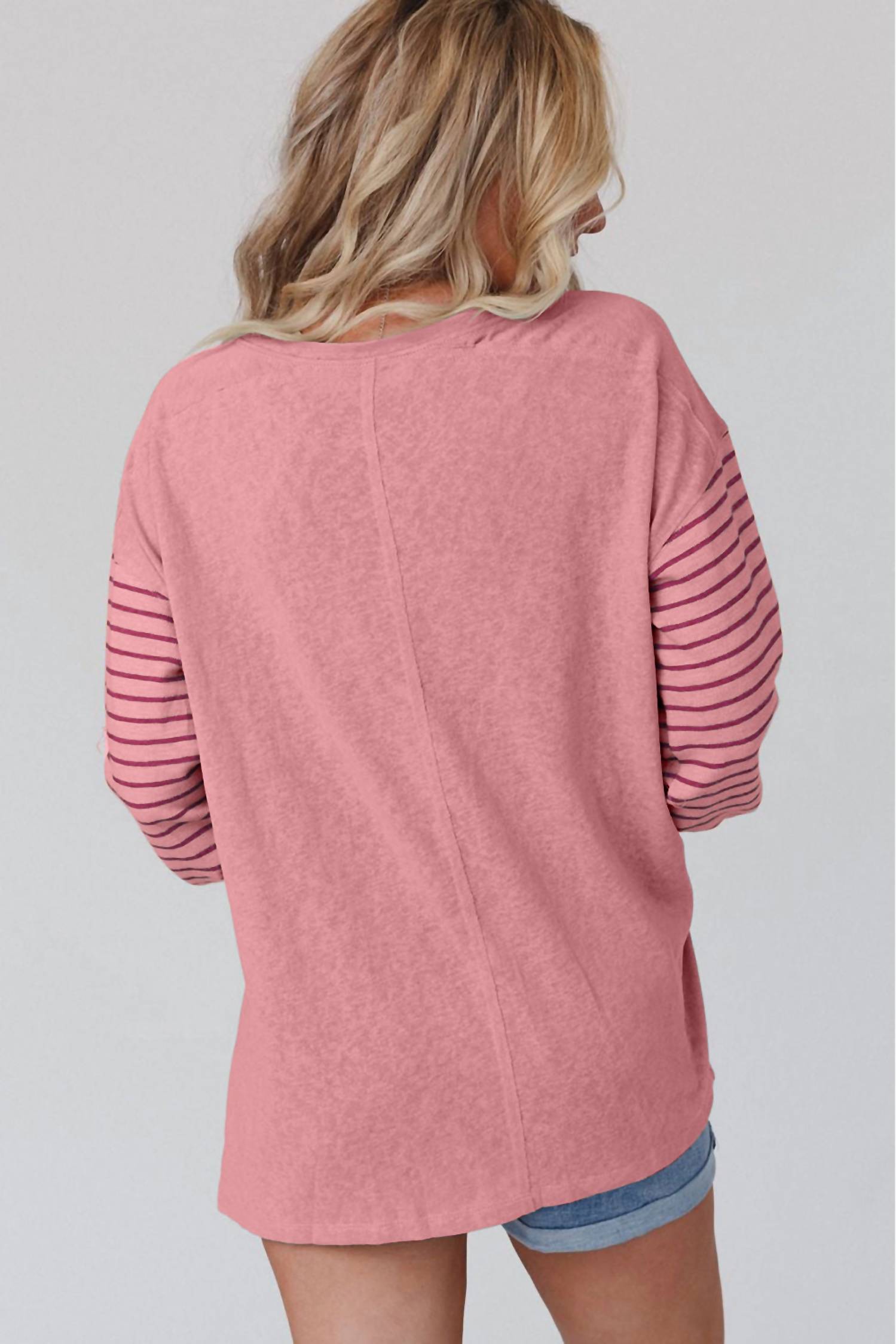 Lily Clothing - Color Block Striped Top