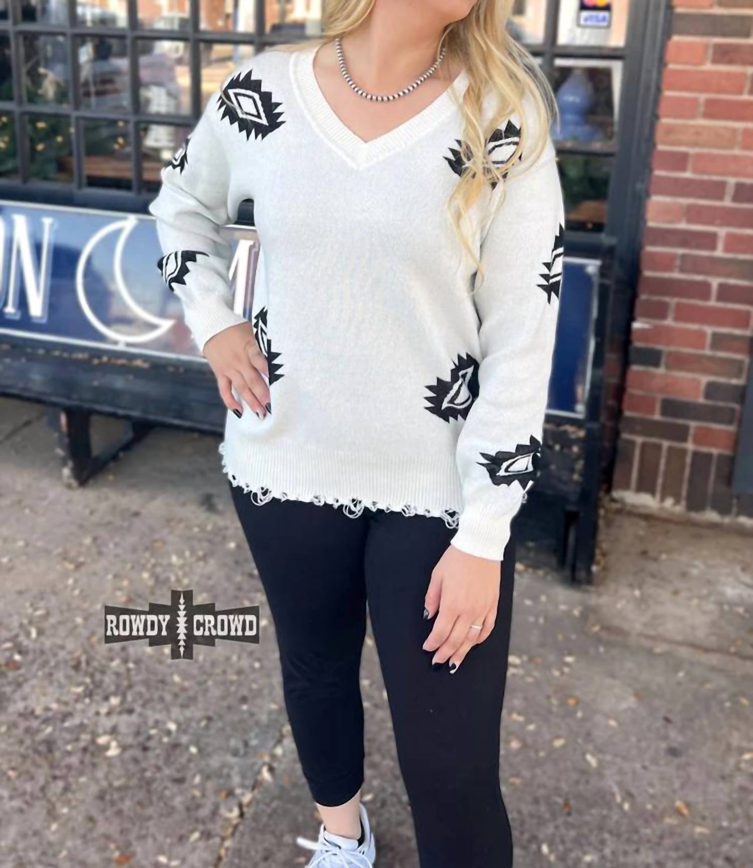 Rowdy Crowd - Silverton Aztec Sweater