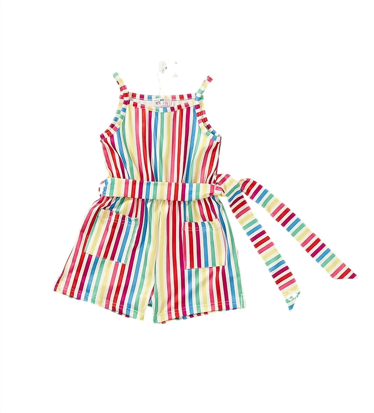 Pete + Lucy - Girls Dino Party Jumpsuit