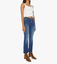 Mother - The Outsider Mid Rise Ankle Fray Jeans