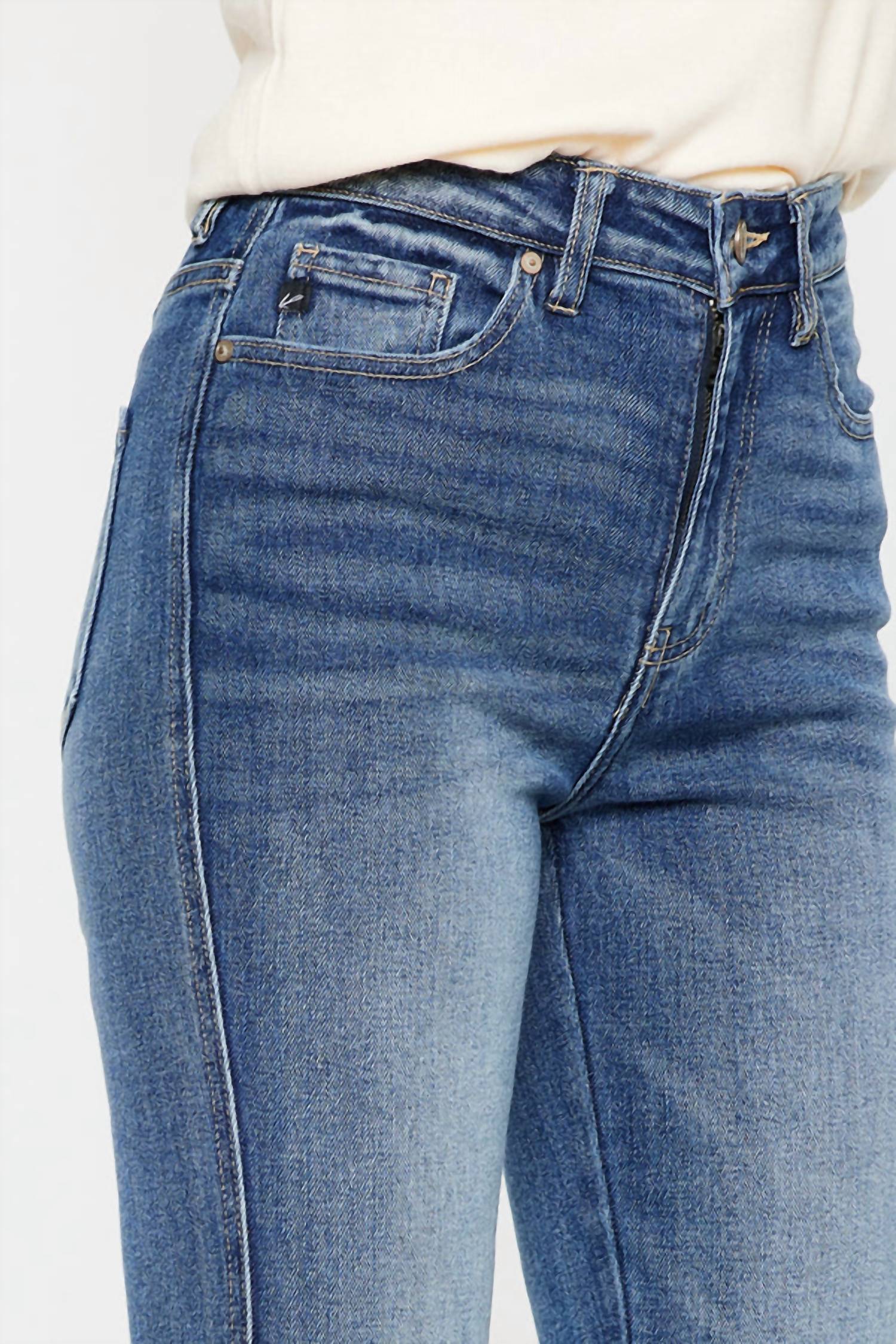 Kancan - High Rise Flare Jeans