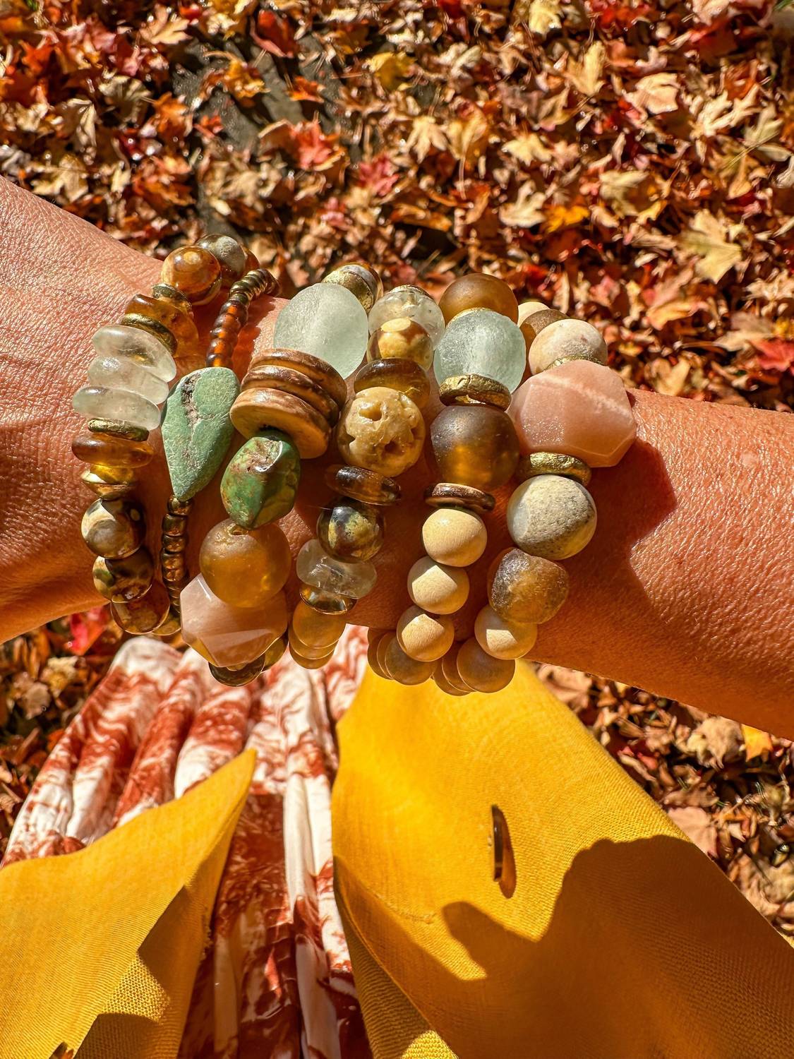 Twine & Twig - Women's Trio Stack Bracelet Set