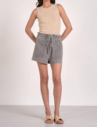 Elan - Drawstring Jean Shorts