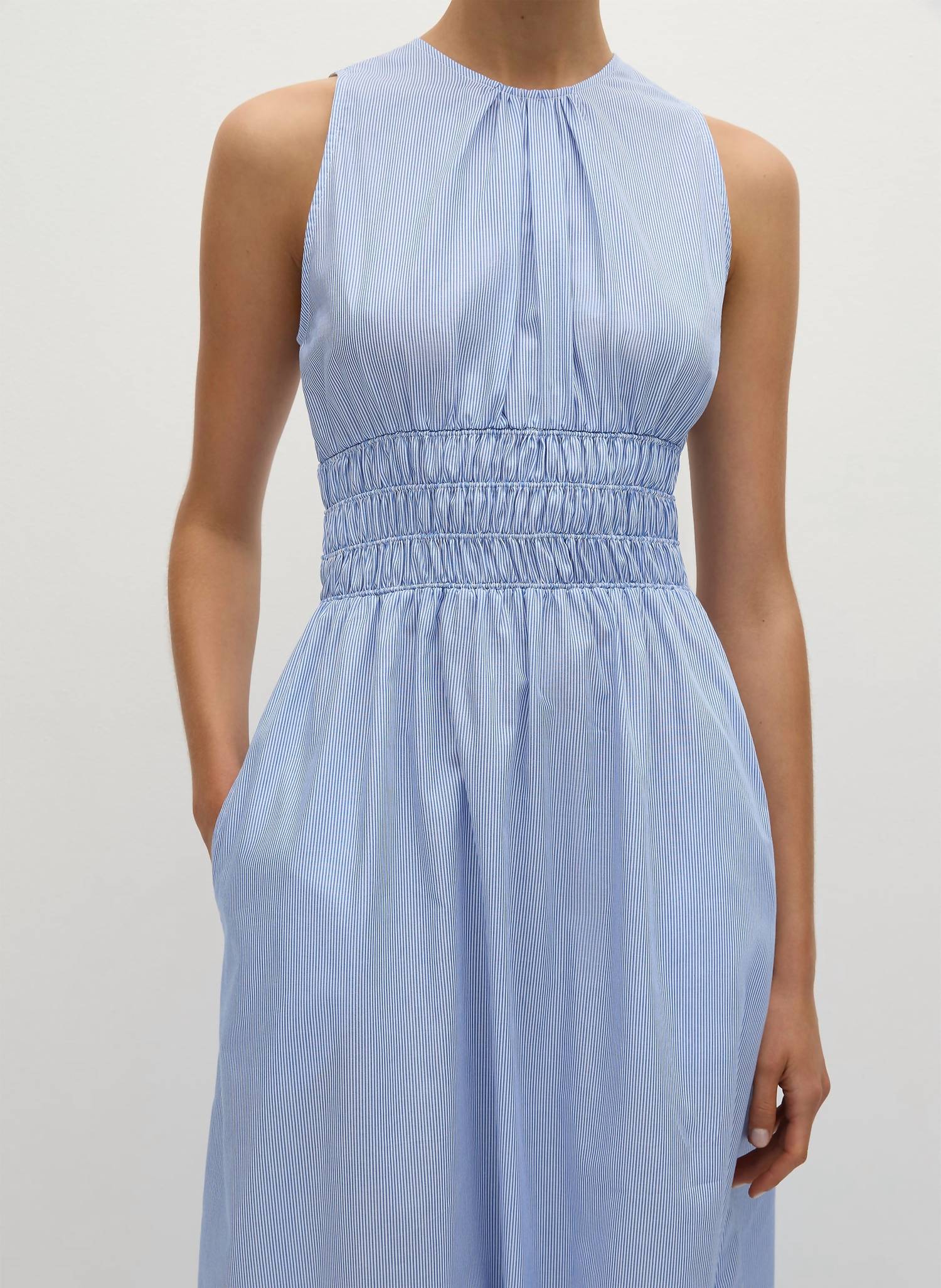 Faithfull The Brand - Astra Keyhole Back Midi Dress