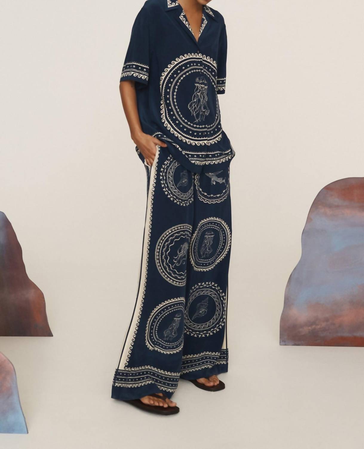 Alemais - Oceane Silk Shirt