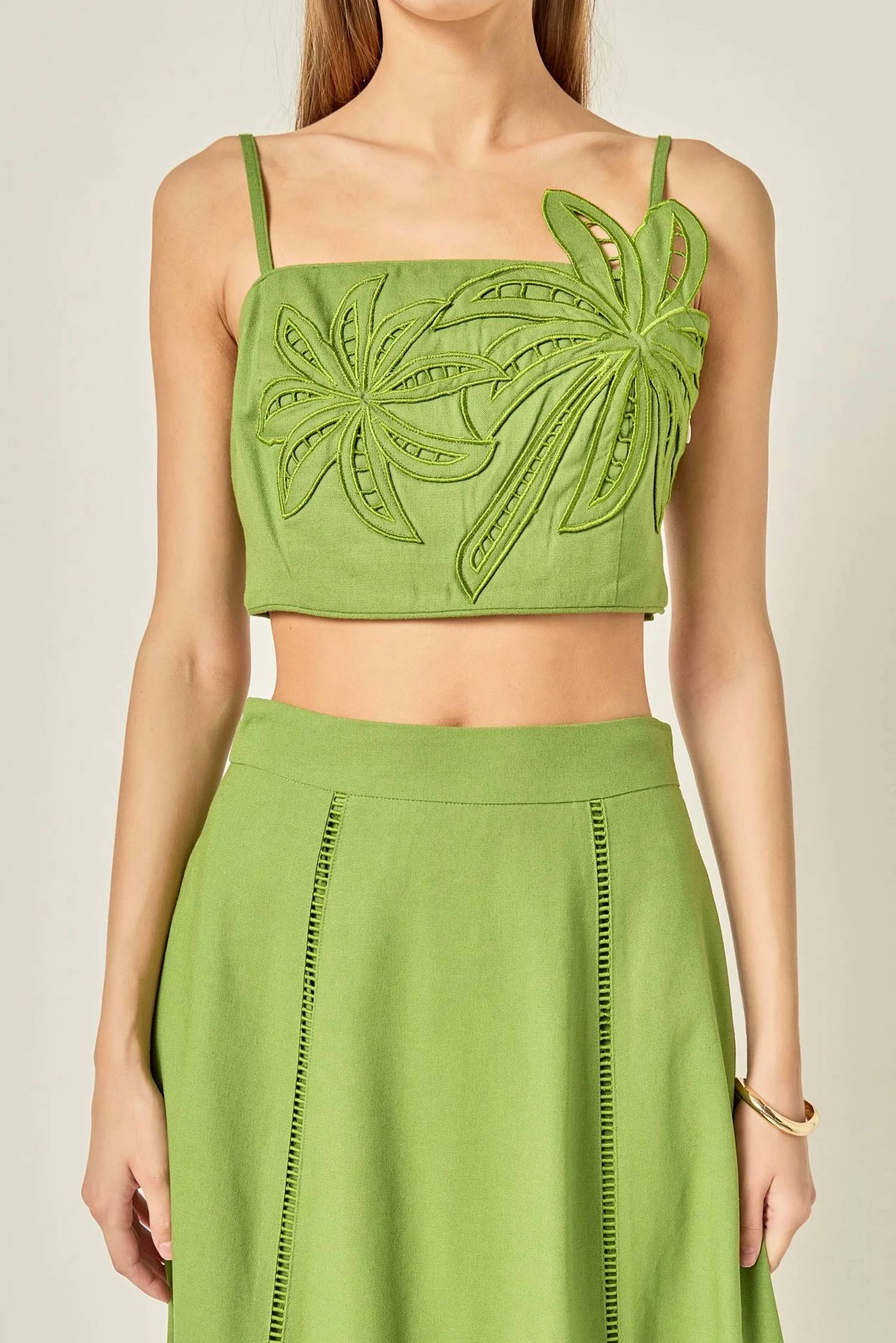 2.7 August Apparel - Palm Tree Set