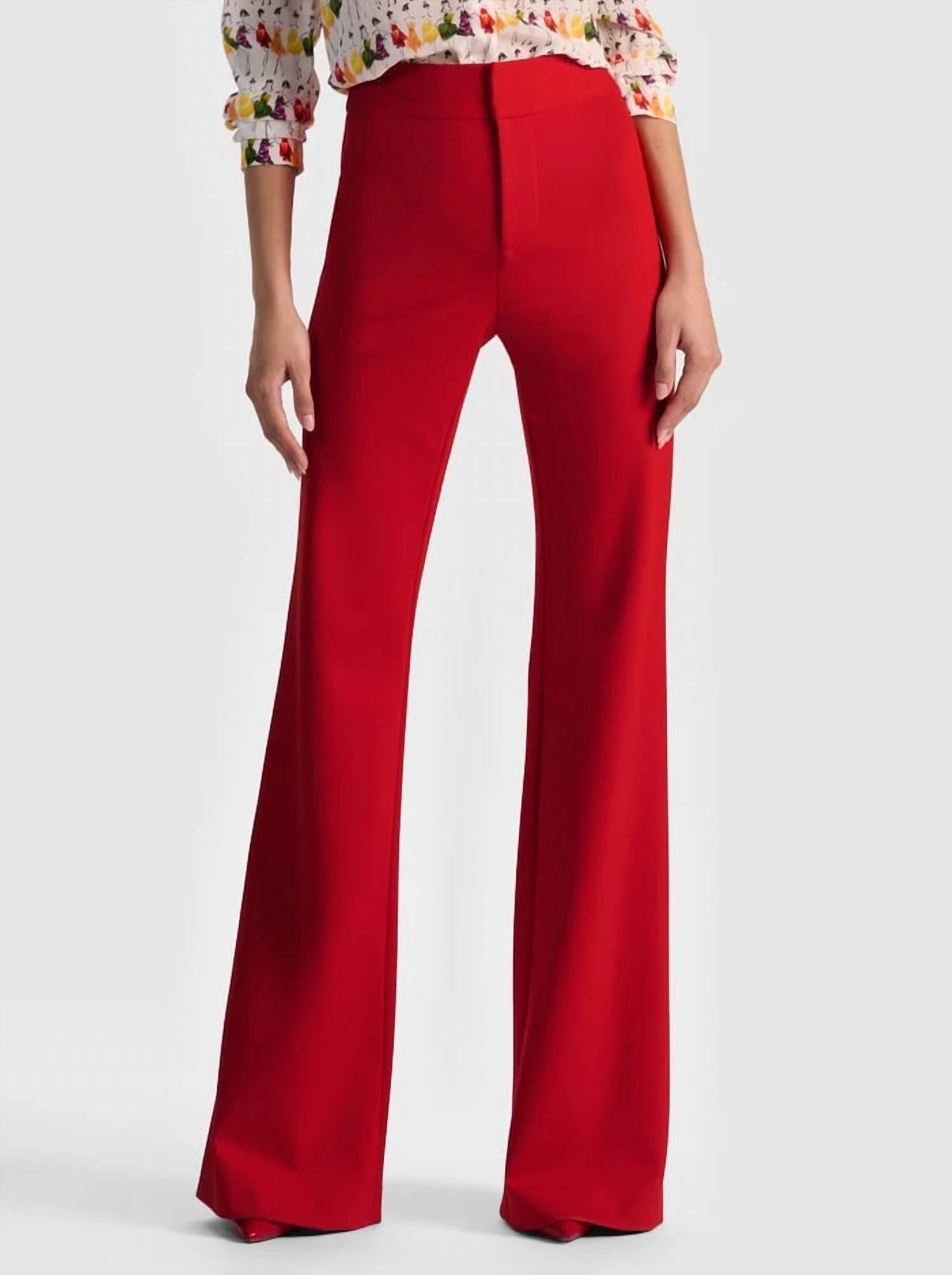 Alice + Olivia - Andrew Bootcut Pant