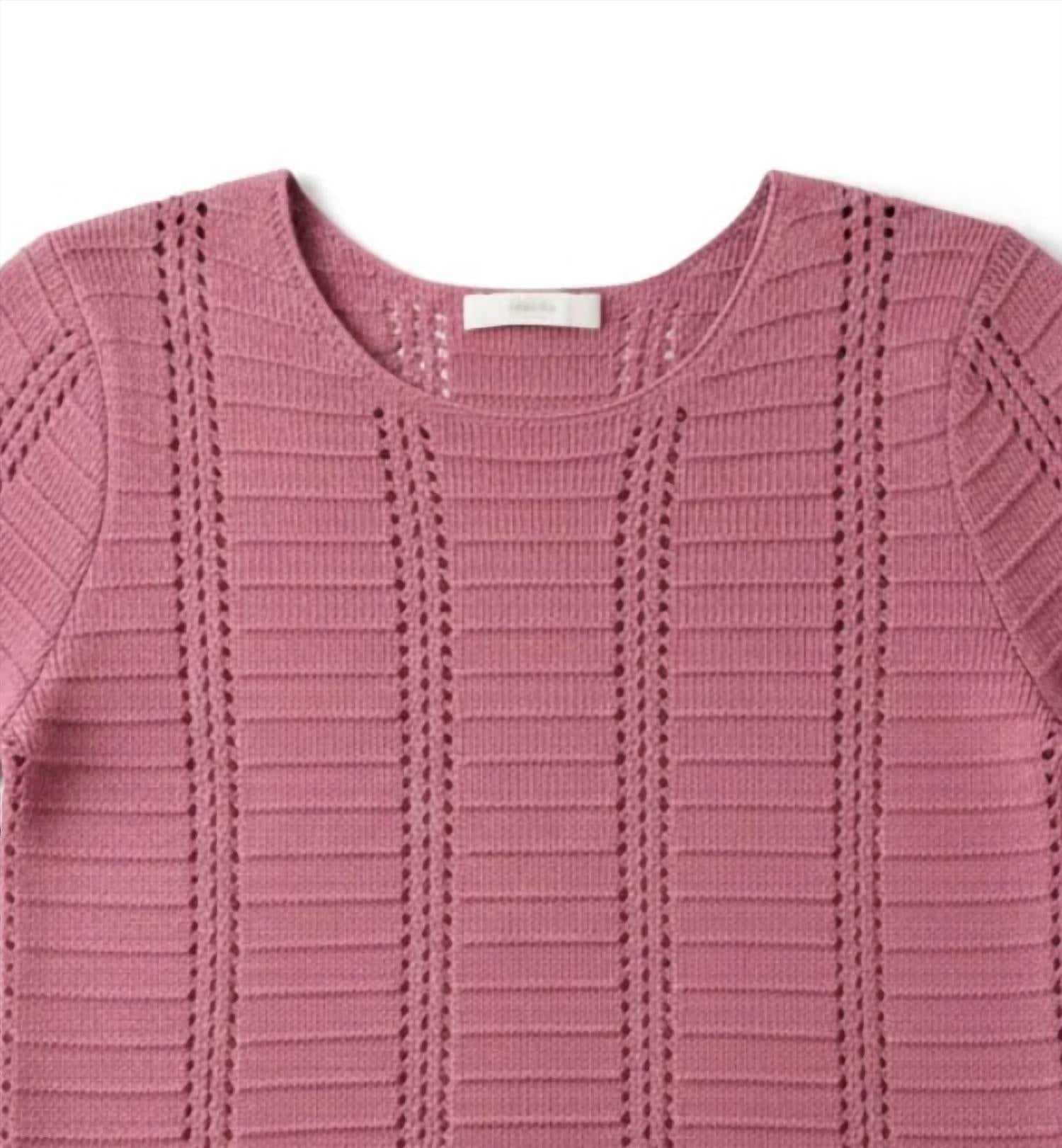 Sablyn - Women's Jayden Shrunken Short Sleeve Crew Top