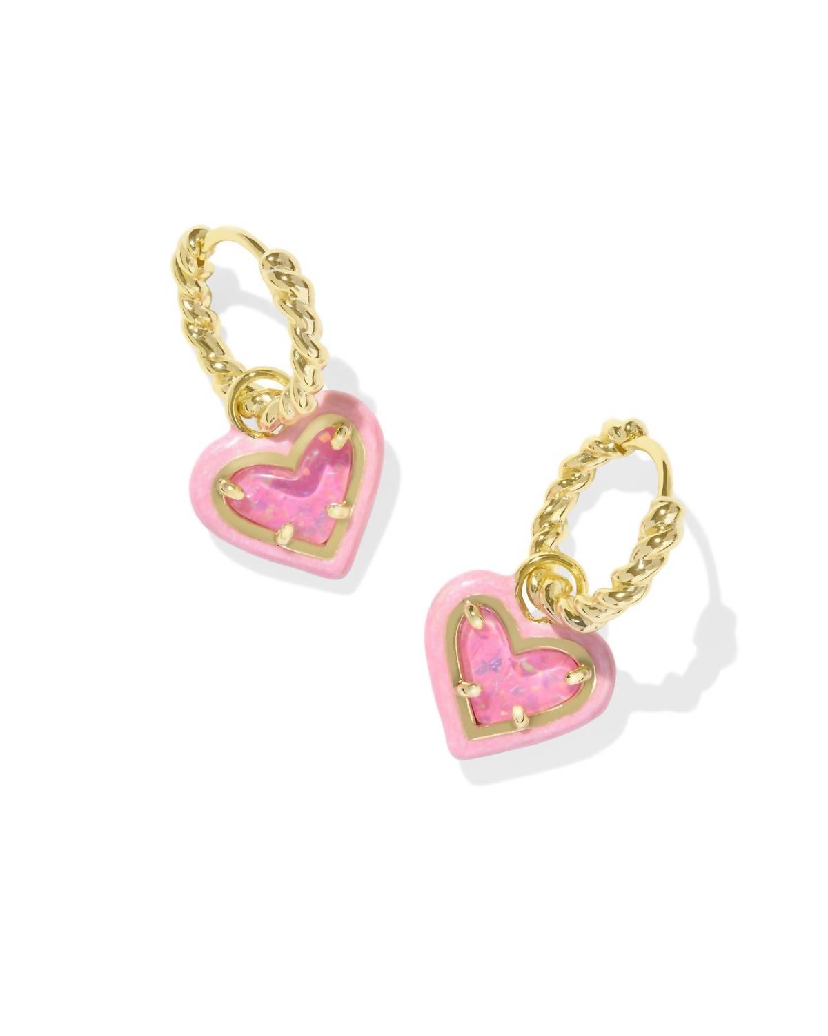 Kendra Scott - Women's Ari Heart Huggie Earrings