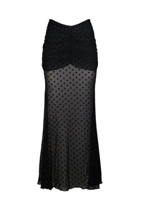 Soah - Women's Mesh Selena Cover Up Skirt