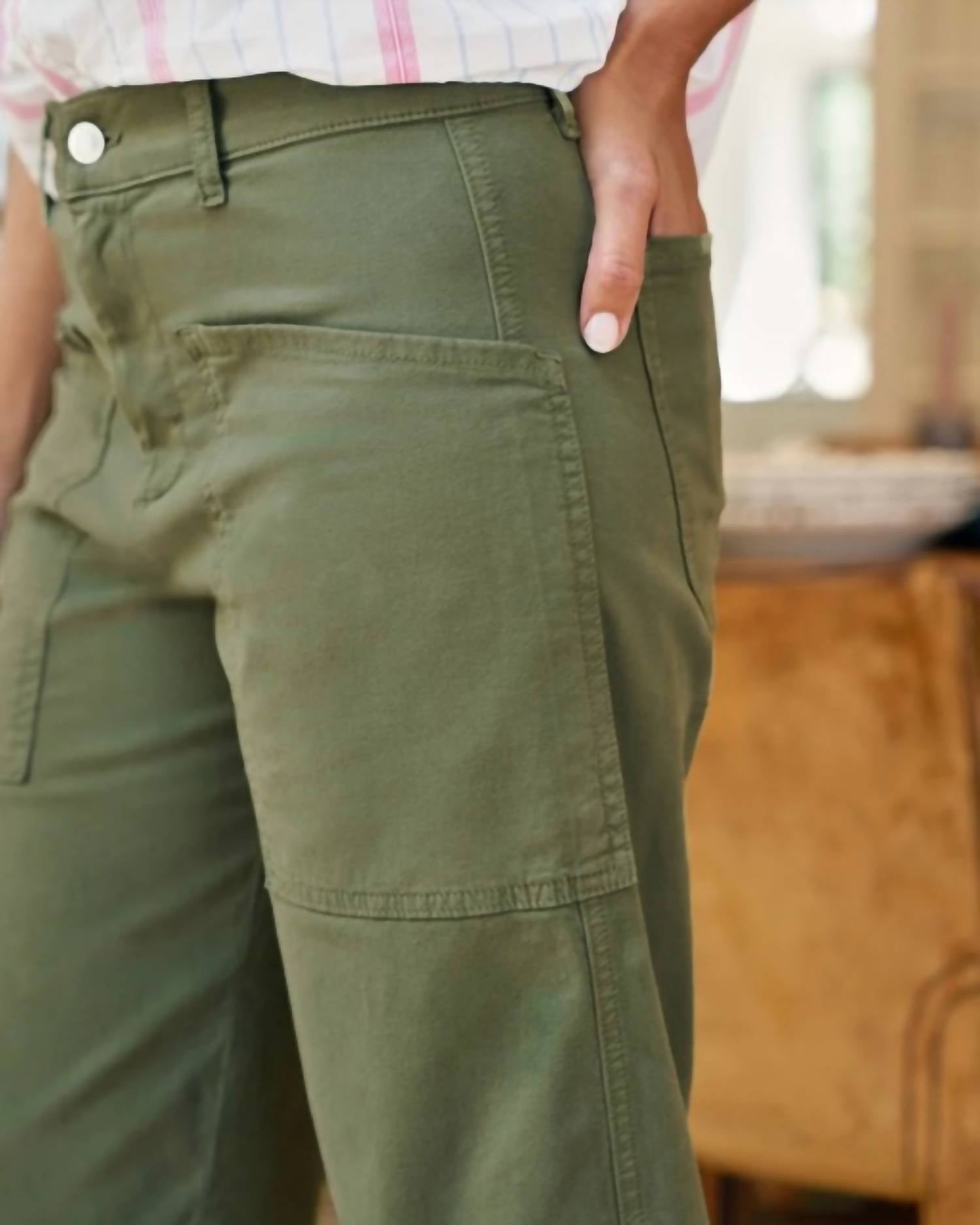 Frank & Eileen - Bray Twill Barrel Pants