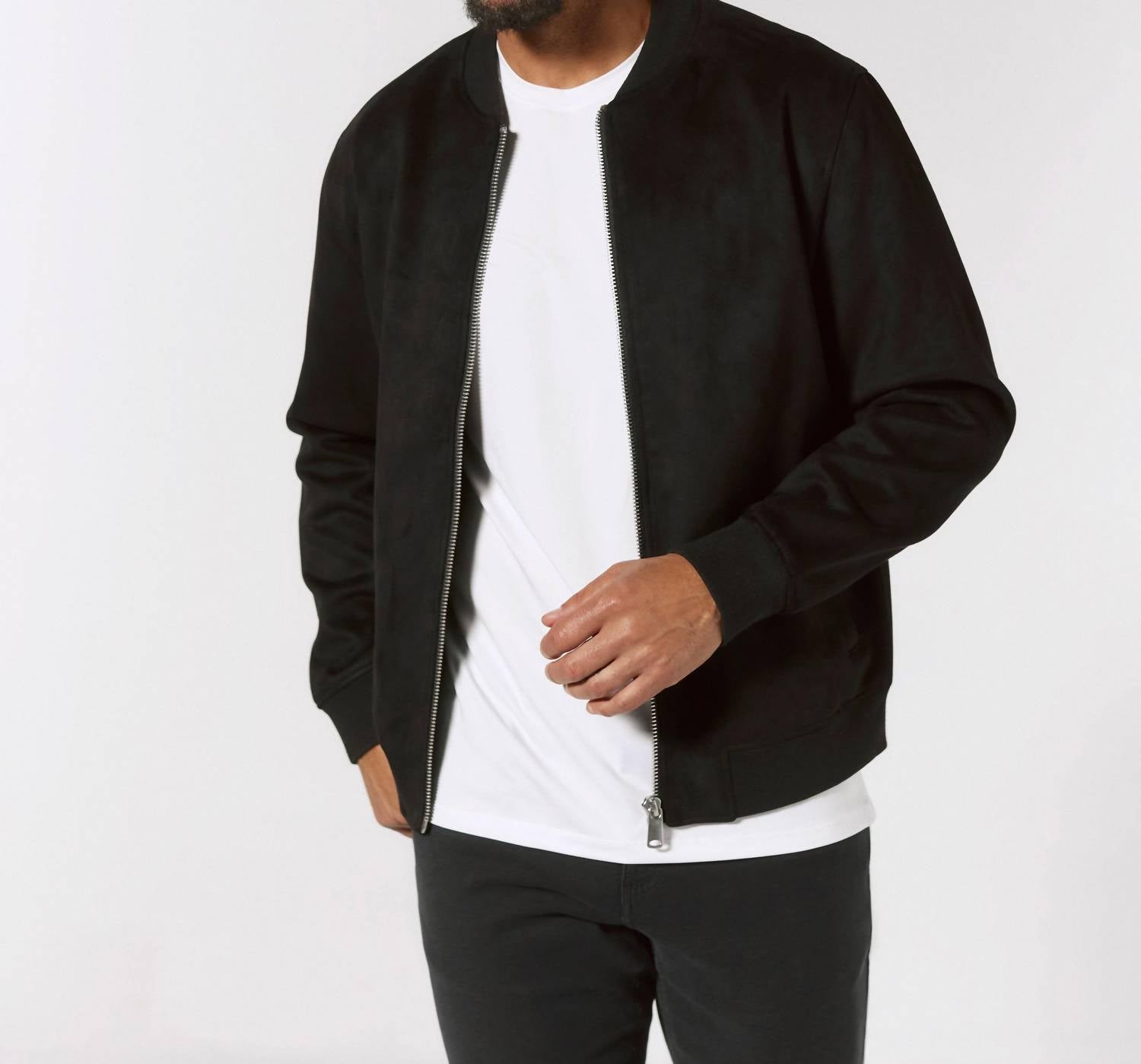 7Diamonds - Evolution Suede Bomber Jacket