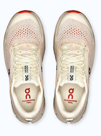 On Running Women's Cloudsurfer Trail 2 Trail Running Shoes in ivory salmon - women's shoe - view 4