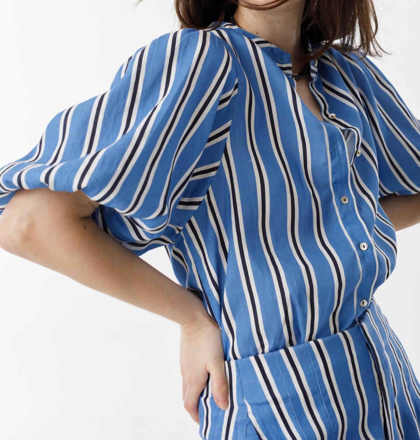Lanhtropy - Bubble Puff Sleeve Shirt