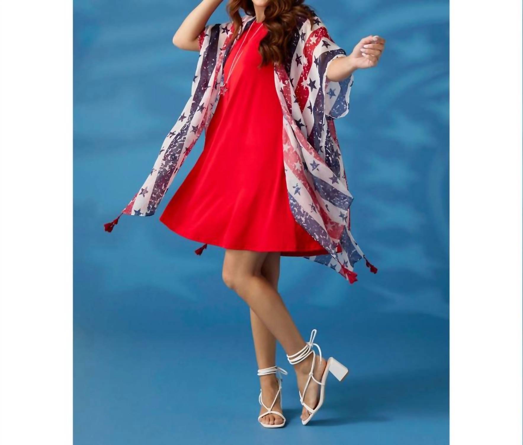 Coco + Carmen - Francis Flutter Sleeve Dress
