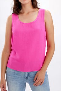 Frank Lyman - Sleeveless Scoop Neck Pullover